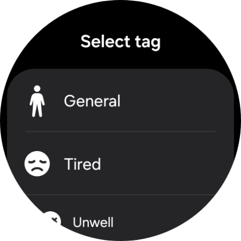 Press the required setting. Press the required setting.