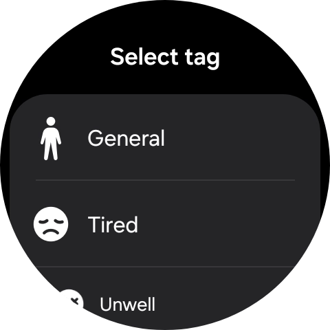 Press the required setting. Press the required setting.