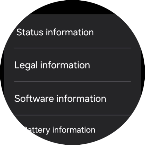Press Software information.