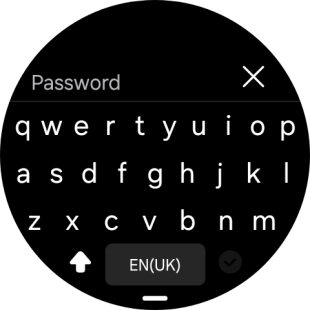 Press Password.