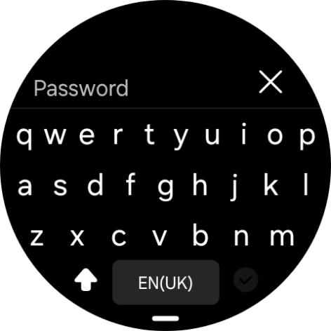 Press Password.