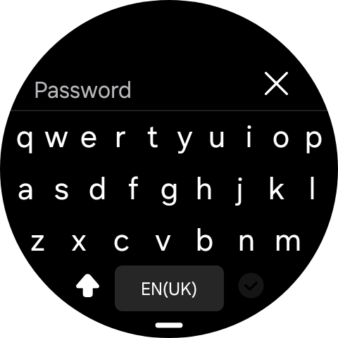 Press Password.