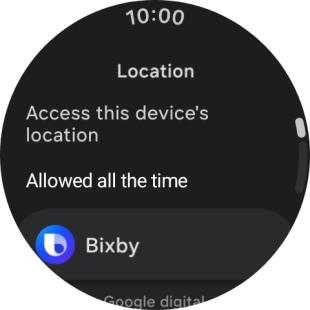 Press the required app.