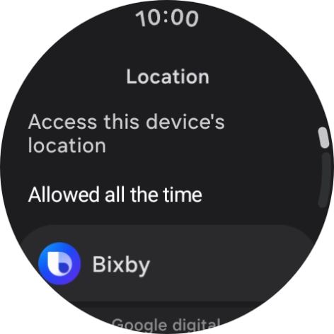 Press the required app.