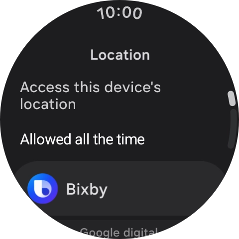 Press the required app.