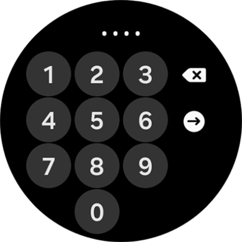 Key in the required PIN and follow the instructions on the screen to create a PIN as lock code.