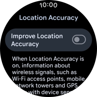 If you press the indicator next to 
