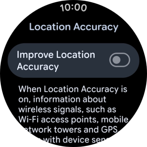 If you press the indicator next to 