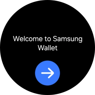 Press and hold the Return key to activate Samsung Pay.