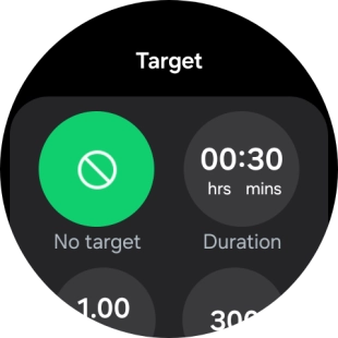 Follow the instructions on the screen to set the required goals. Follow the instructions on the screen to set the required goals.