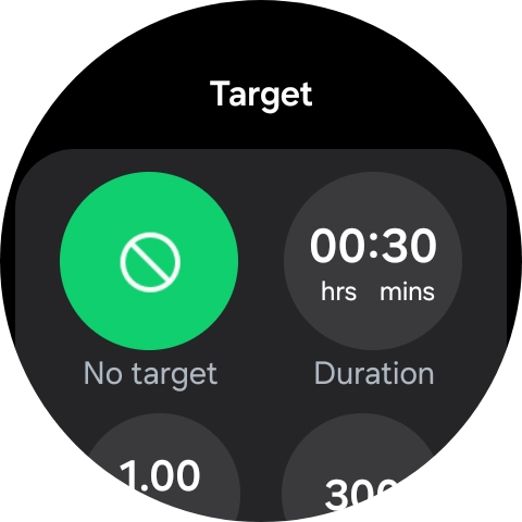Follow the instructions on the screen to set the required goals. Follow the instructions on the screen to set the required goals.