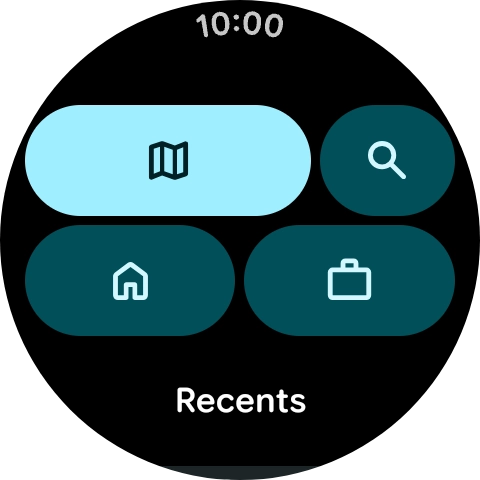 Press the search icon.