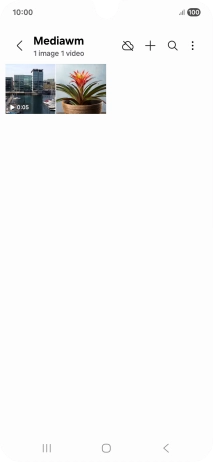 Press and hold any picture or video. Press and hold any picture or video.