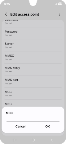 Key in 272 and press OK.
