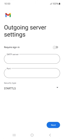 Press the field below 