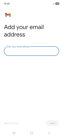 Press the field below 