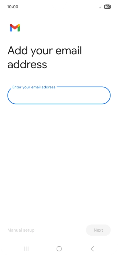 Press the field below 