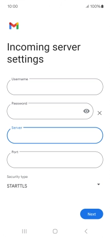 Press the field below 