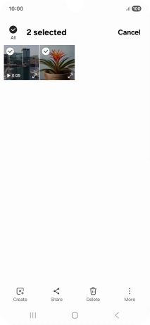 Press Share. Press Share.