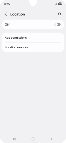 Press the indicator to turn the function on or off.