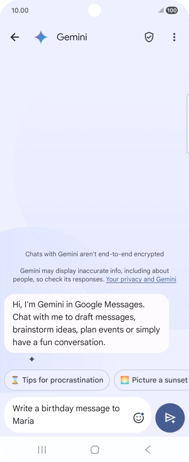 Write or say in your own words which topic you would like to use.