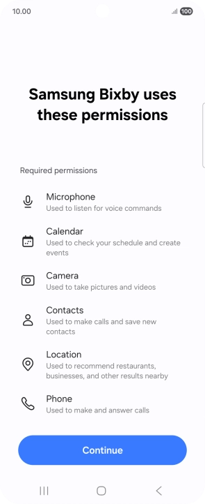 If you don't have a Samsung account, press Forgot password or don't have an account? and follow the instructions on the screen to create an account.