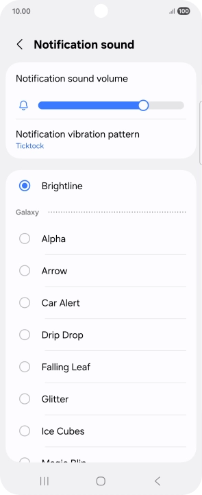 Press the required message tones to hear them.