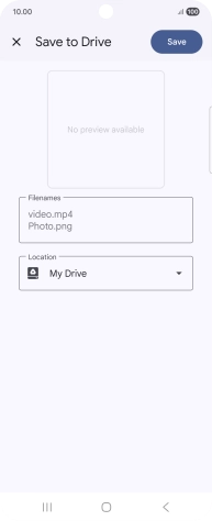 Press the field below 