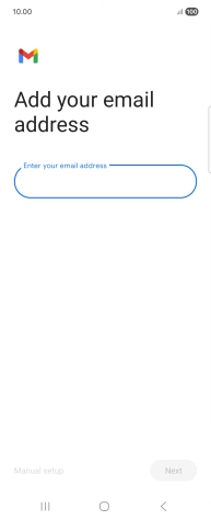 Press the field below 