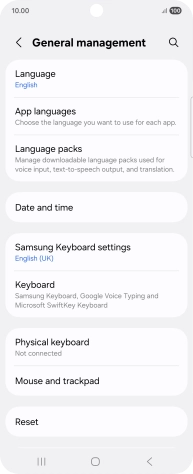 Press Date and time.