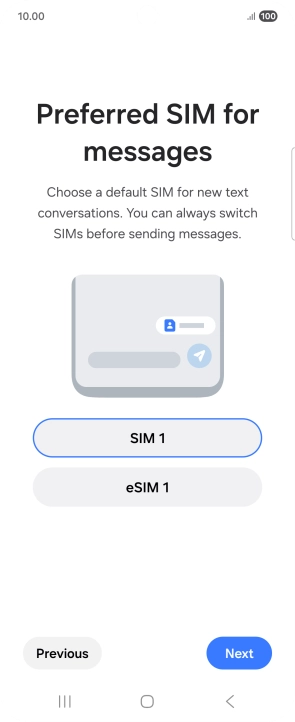 Press the required price plan.