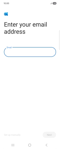 Press the field below 