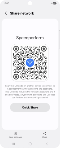 Place the QR code inside the camera frame on the other device to scan the code.