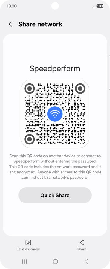 Place the QR code inside the camera frame on the other device to scan the code.