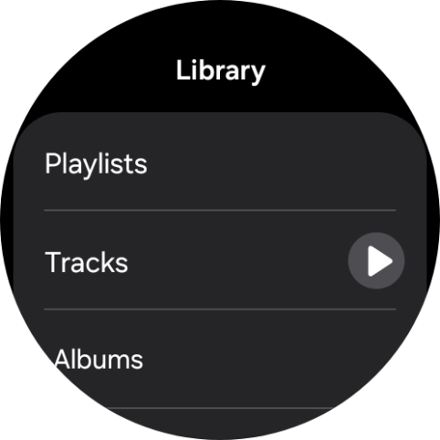 Press Tracks.