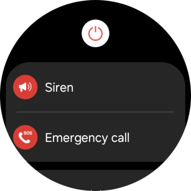 Press the power off icon.