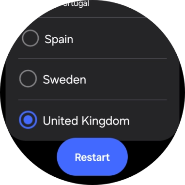 Press Restart. Press Restart.
