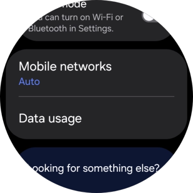 Press Data usage. Press Data usage.