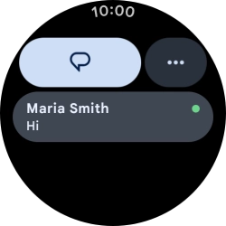 Press the required text message to read it.