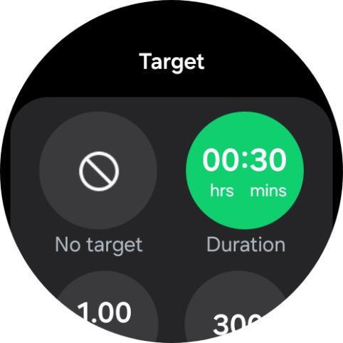 Follow the instructions on the screen to set the required goals. Follow the instructions on the screen to set the required goals.