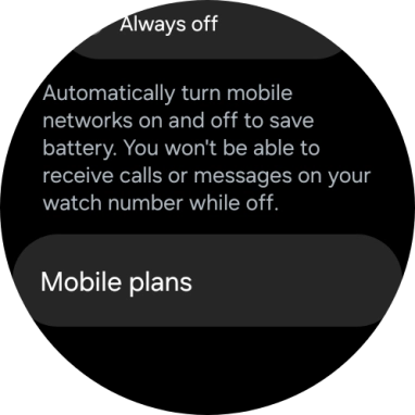 Press Mobile plans.
