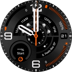 When the battery charging icon is displayed, the battery is charging.
