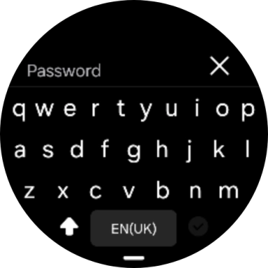 Press Password.