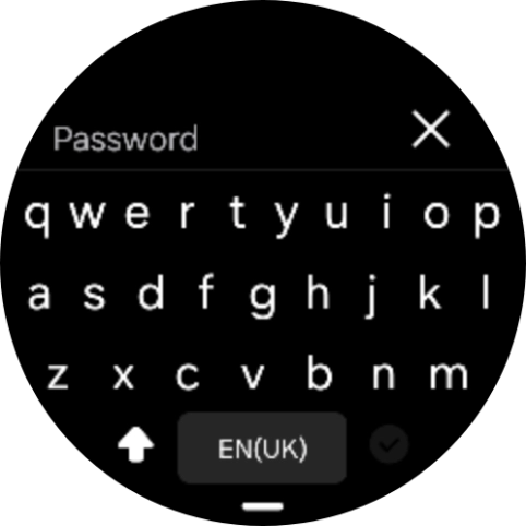 Press Password.