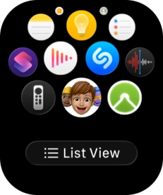 Press and hold the required app.