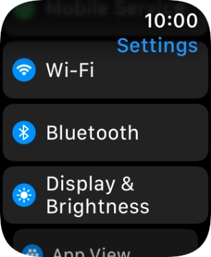 Press Display & Brightness.