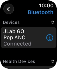 Press the Digital Crown several times to return to standby mode.