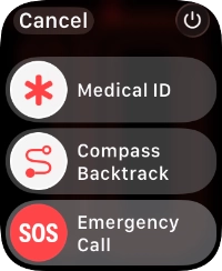 Press SOS and slide your finger right to make an emergency call. If you’ve set up emergency contacts and turned on sharing of information with emergency contacts, your emergency contacts will receive an SOS message with your location after the emergency call has ended.
