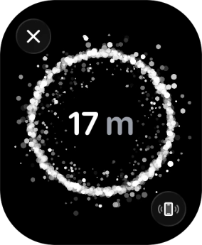 Follow the instructions on the screen to find your phone.