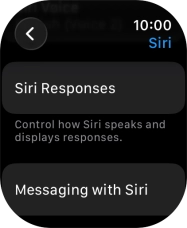 Press Siri Responses.